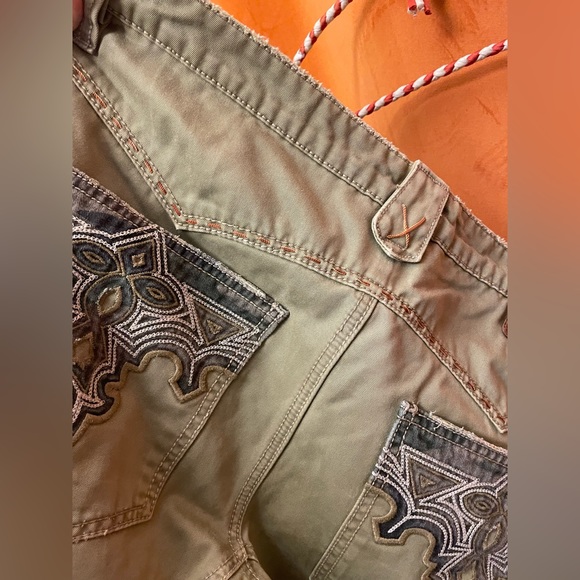 Antik Denim Moss Green Pants - Picture 5 of 10